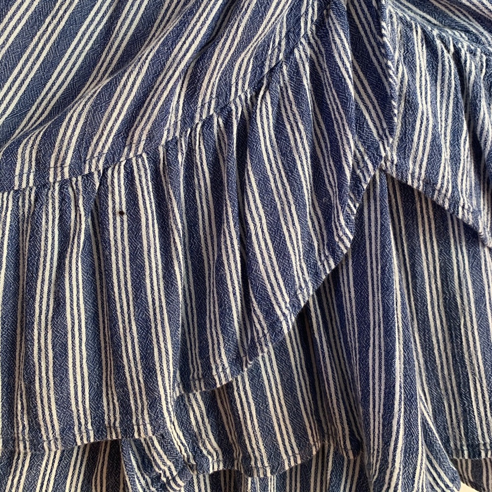 Striped Summer Ruffle Dress - Picture 4 of 4